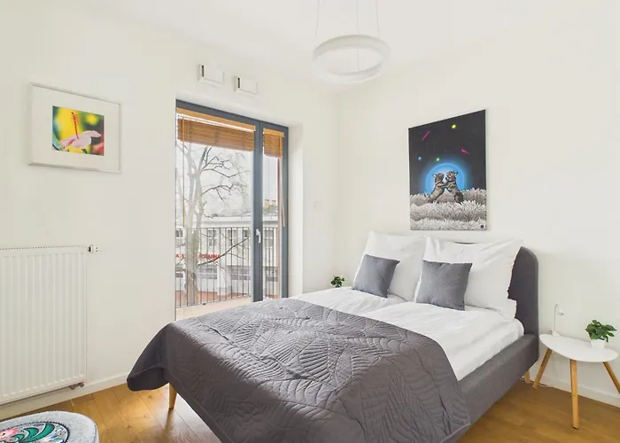 Apartmán Sprzeczna Light & Space By Solarento Varšava