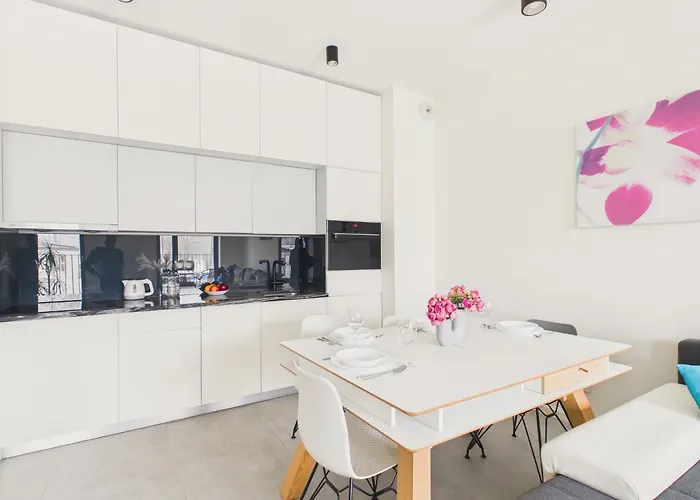 Apartmán Sprzeczna Light & Space By Solarento Varšava